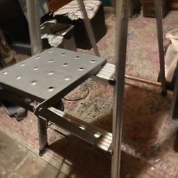 A Ladder Ext For Easier Standing  