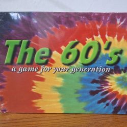 New/Sealed! The 60's MONOPOLY Board Game A Game For Your Generation 