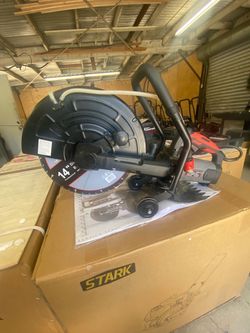 Concrete asphalt cutting saw