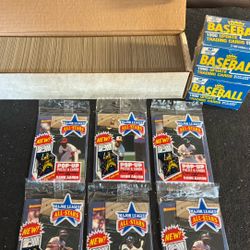 (3) Baseball card sets
