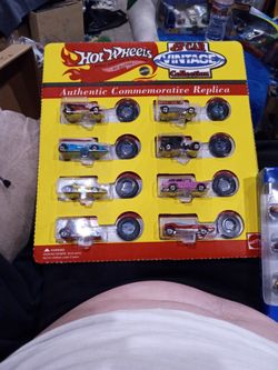 Hot Wheels Vintage Collection From 1993 And The Other Set From 2003