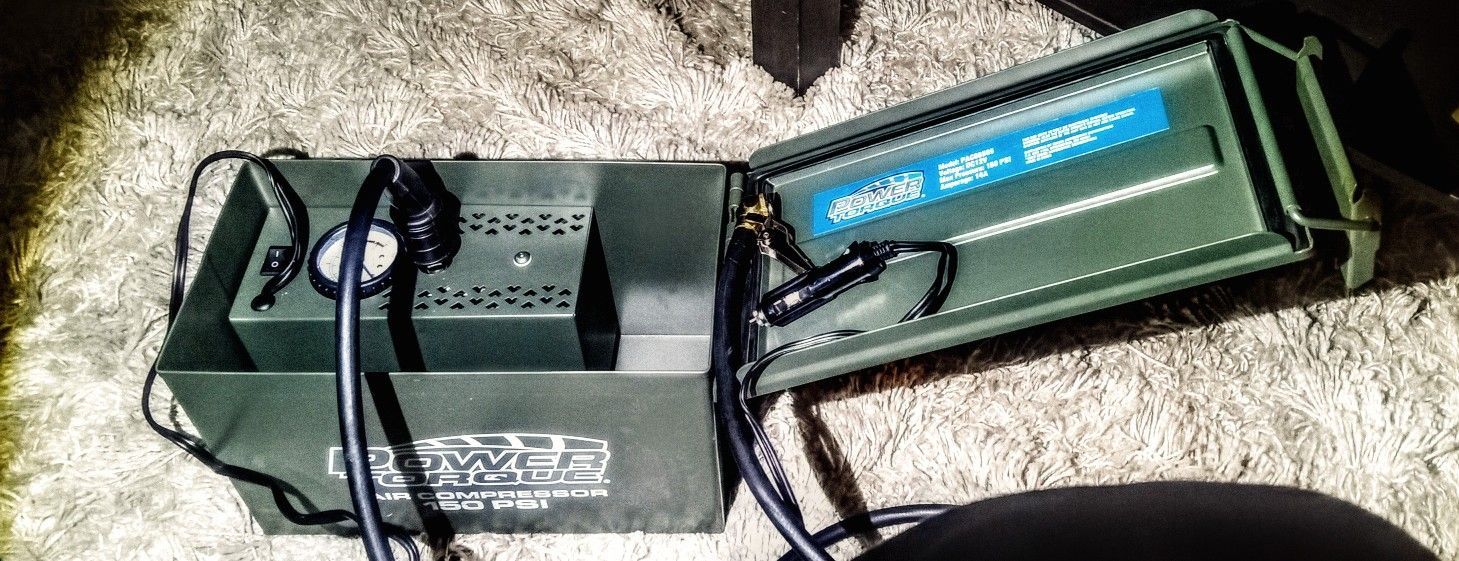 Power Torque Air Compressor 150psi Ammo Box