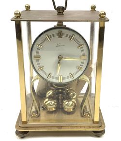 Kern Vintage German 400 Day Clock W/ Key