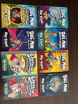 Dog Man & Captain Underpants Book Lot – Dav Pilkey