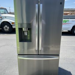 Kenmore 3 Door Stainless Steel Refrigerador 