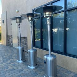 heaters , tents , chairs & tables