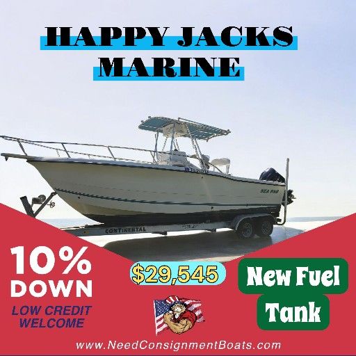 2002 24 Sea Pro center console fishing boat