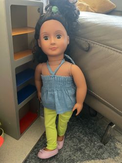 Our Generation Dolls and Bed