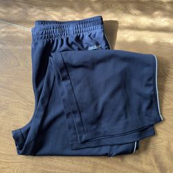 Gap Men’s Navy Blue Elastic Waistband Drawstring PullOn Activewear Pants size Xl
