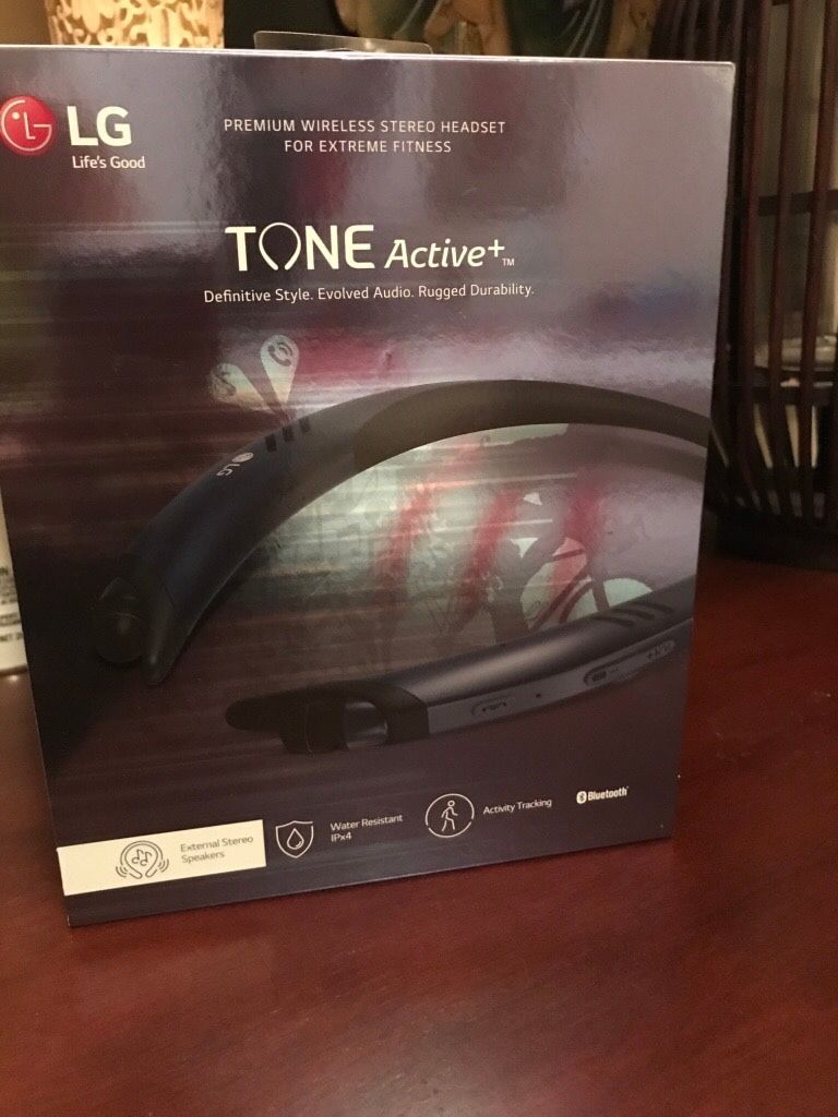 Brandnew Premium Wireless Stereo Headset water resistant activity tracking Bluetooth