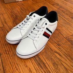 Men’s White Tommy Hilfiger Shoes Size 13 US