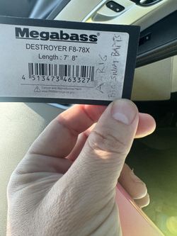 Megabass Destroyer Mark 48 F8-78X Fishing Rod