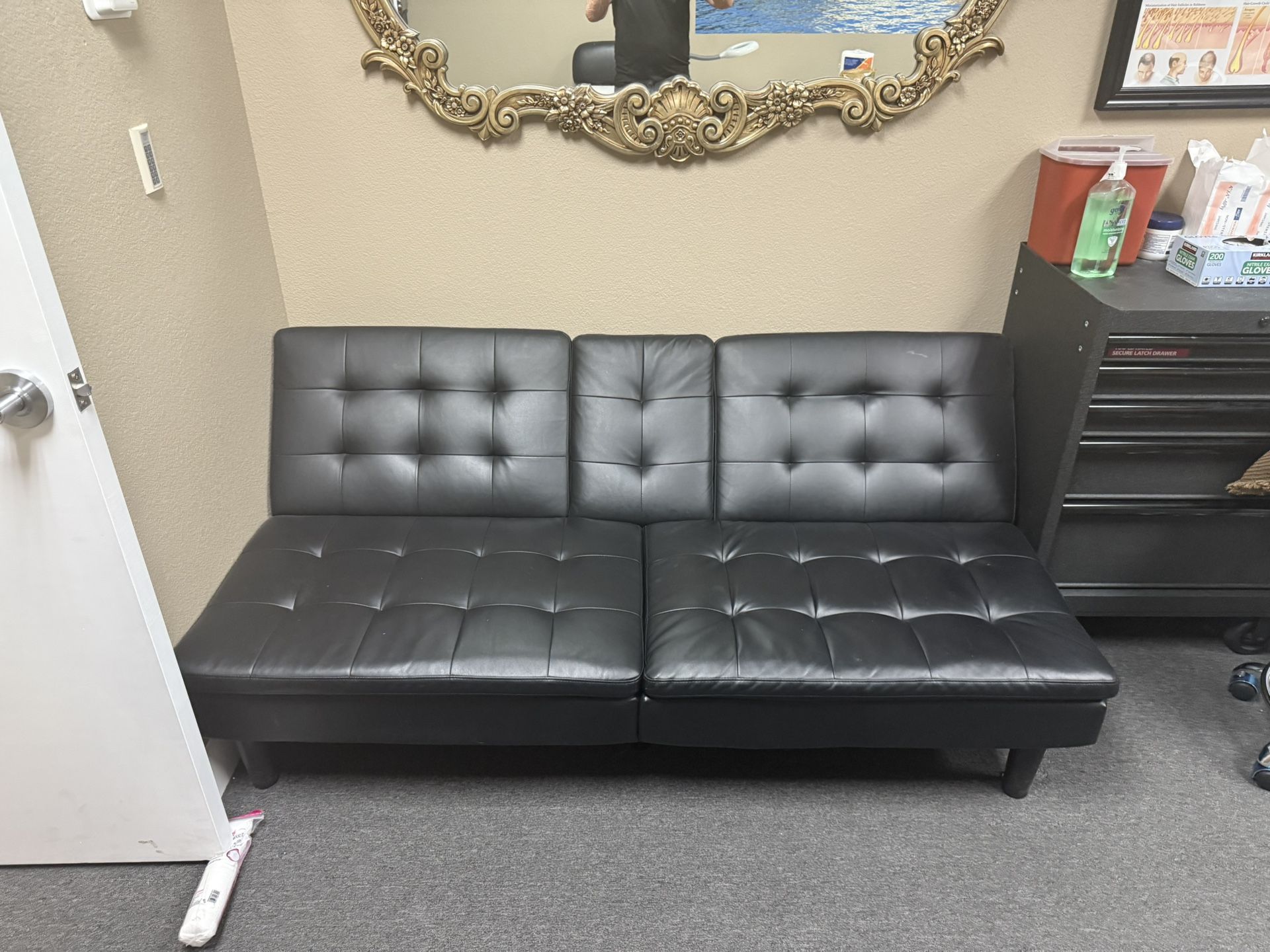 Black Futon Sofa