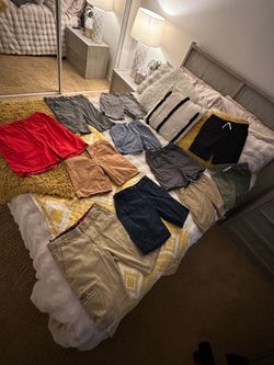 11 pairs of size 10/12 boys shorts
