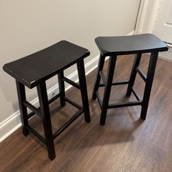 Solid Wood Bar Stools 