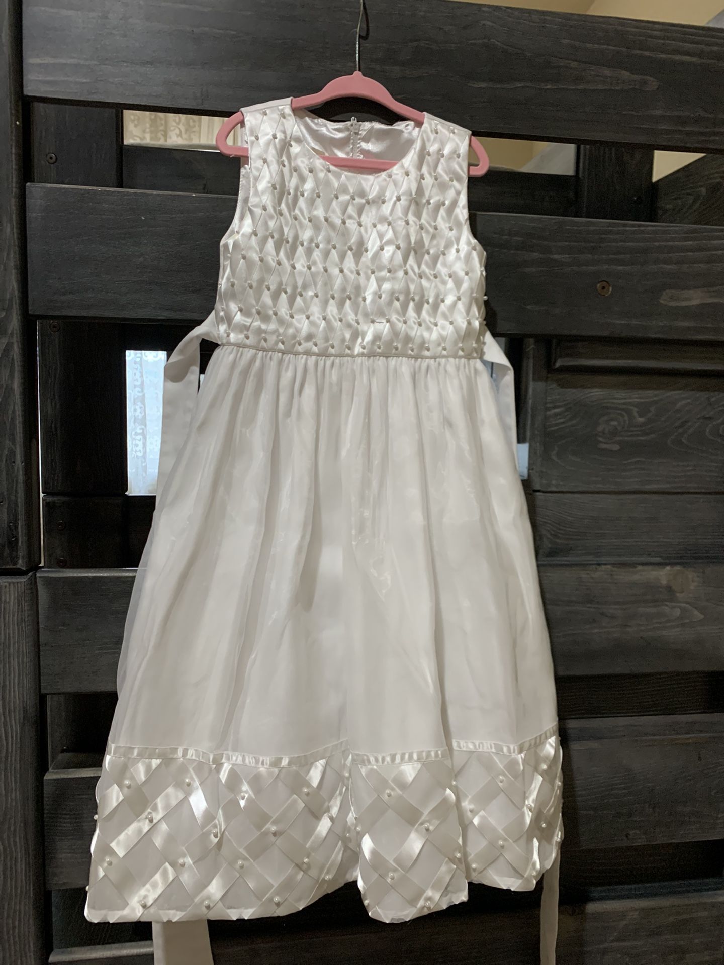 white dress , size 6