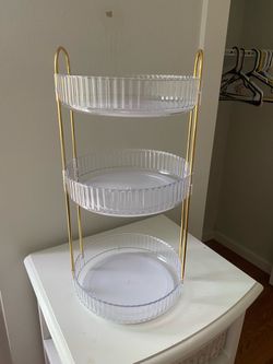 3-Tier Clear Acrylic Organizer Stand