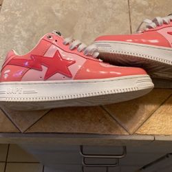 Pink Bapestas Size 9.5