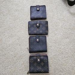 Lot of Louis Vuitton Wallets $200