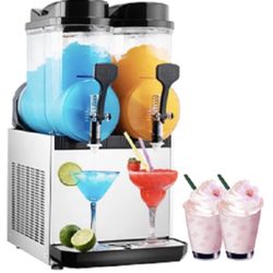 Commercial Slushie Machine, 2-Tank
