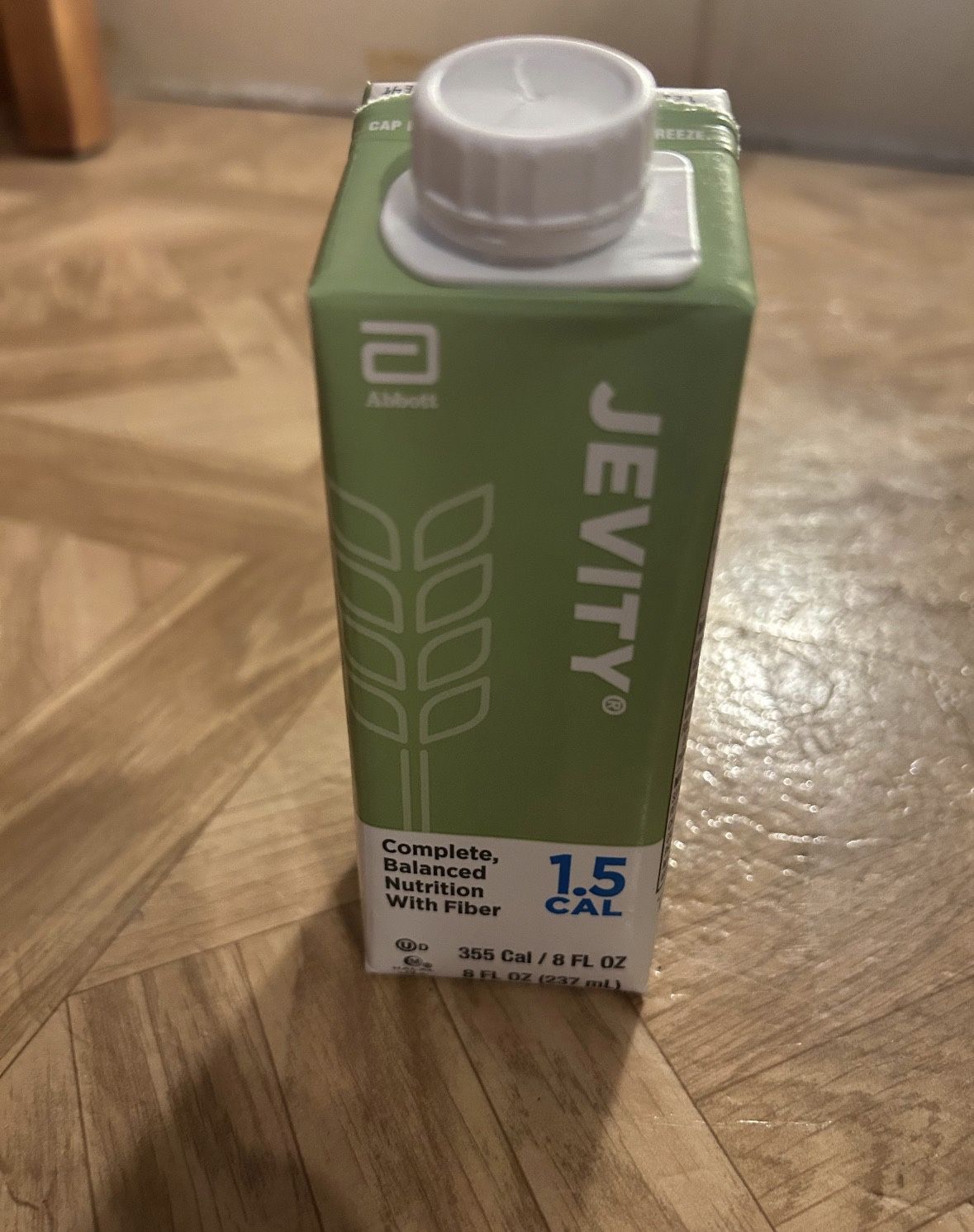 Jevity 1.5 Supplanent Potein Milk  