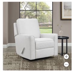 True Innovations Paxley Fabric Swivel Glider Recliner