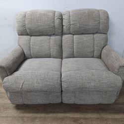 Lazyboy Contemporary Grey Reclining Loveseat. Free Delivery!