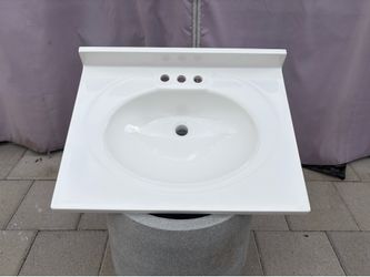 Bathroom sink top