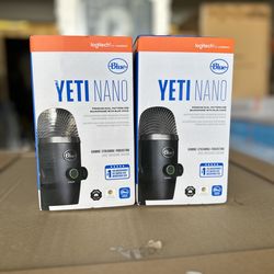 Blue Yeti Nano Premium Gaming Streaming Microphone