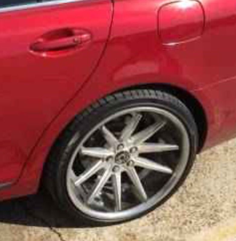 Rims 20" Ashanti with Parelli pZero tires