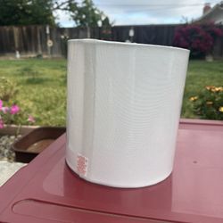 White Drum Lampshade
