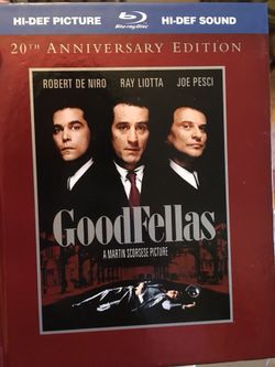 Goodfellas 20th Anniversary Edition Blue Ray