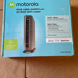 Motorola Modem Wifi Router Combo Brand New 
