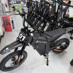 Tuttio Soleil 01 SE Electric Dirt Bike 37mph! Finance For $150 Down Payment!!