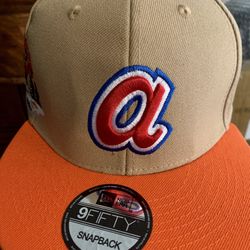 Atlanta Braves Asian Motif SnapBack Hat