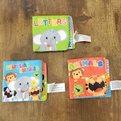 Soft Cloth Baby Activity Books