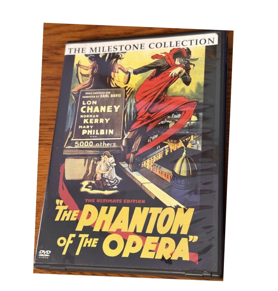 The Phantom of the Opera 2 DVD Set The Milestone Collection 1925 + 1929 Horror