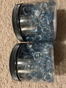 Light Blue Glass Gems