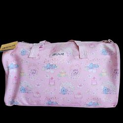 Disney Stitch & Angel  Pink Duffel Bag