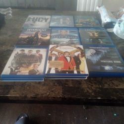 9 Blue ray Movies 