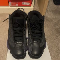 Jordan 13 Court purple 