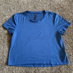Adidas Blue Shirt; Perfect Condition