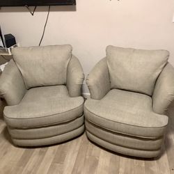 La-Z-Boy 360 Swivel Chair (set of 2)