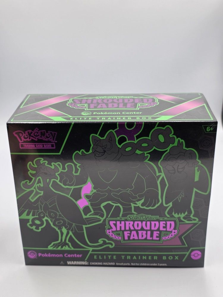 Pokemon Center Shrouded Fable Elite Trainer Box ETB NEW