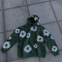 Green Denim Tears The Cotton Wreath Sweatshirt