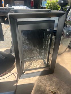 Dark Bronze Outdoor Wall Lantern Light Fixture