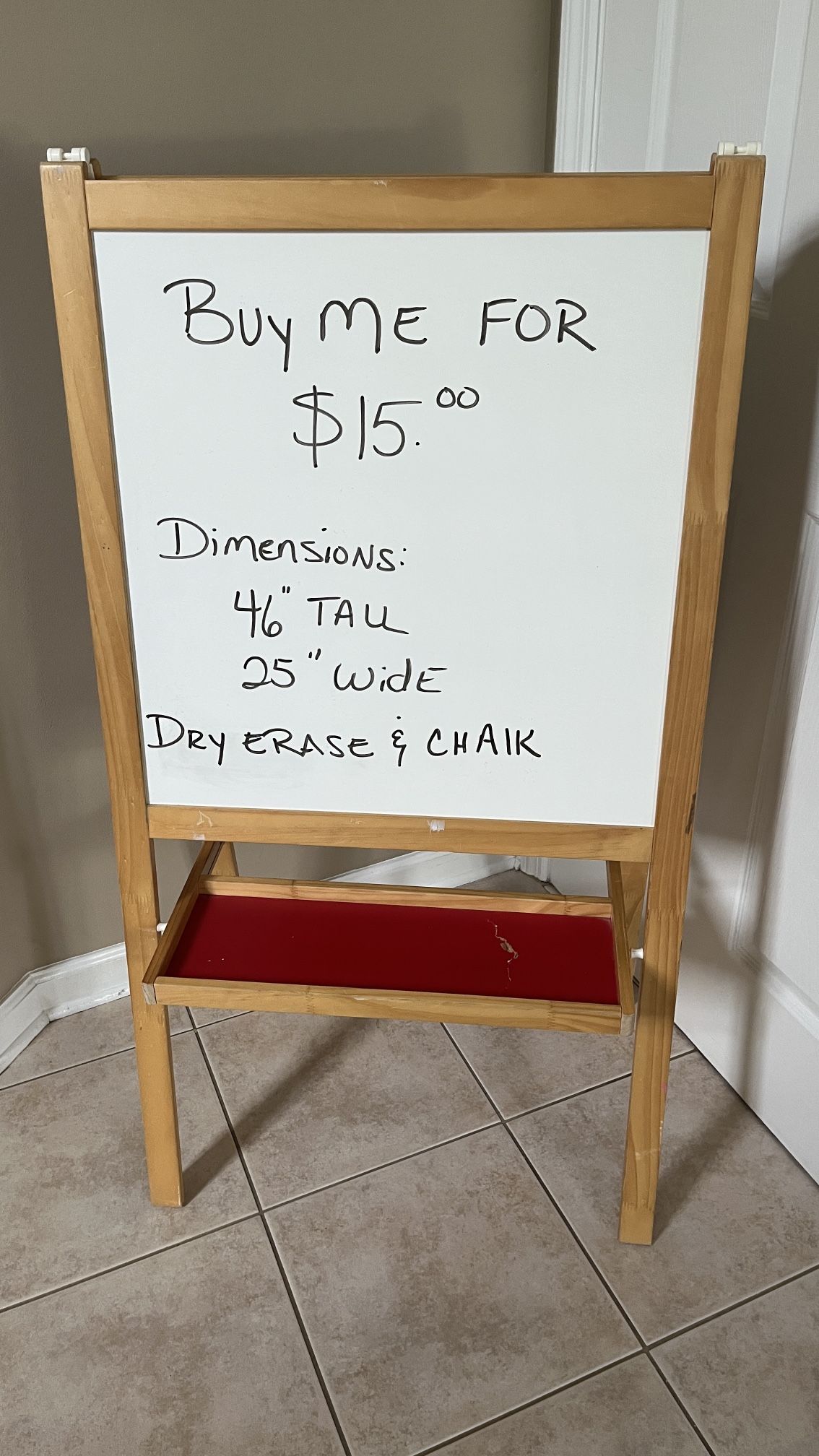 Dry Erase / Chalk Board