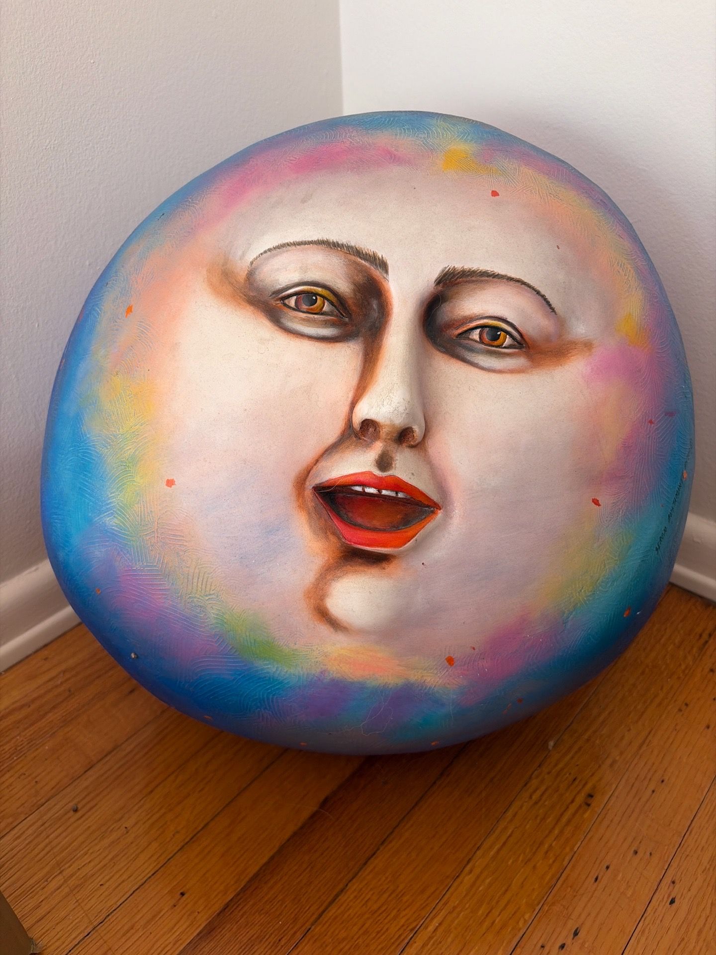 Sergio Bustamante Moonface Sculpture