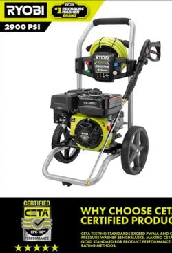 Brand new unopened 2900 PSI 2.5 GPM Cold Water Gas Pressure Washer with 212cc Engine