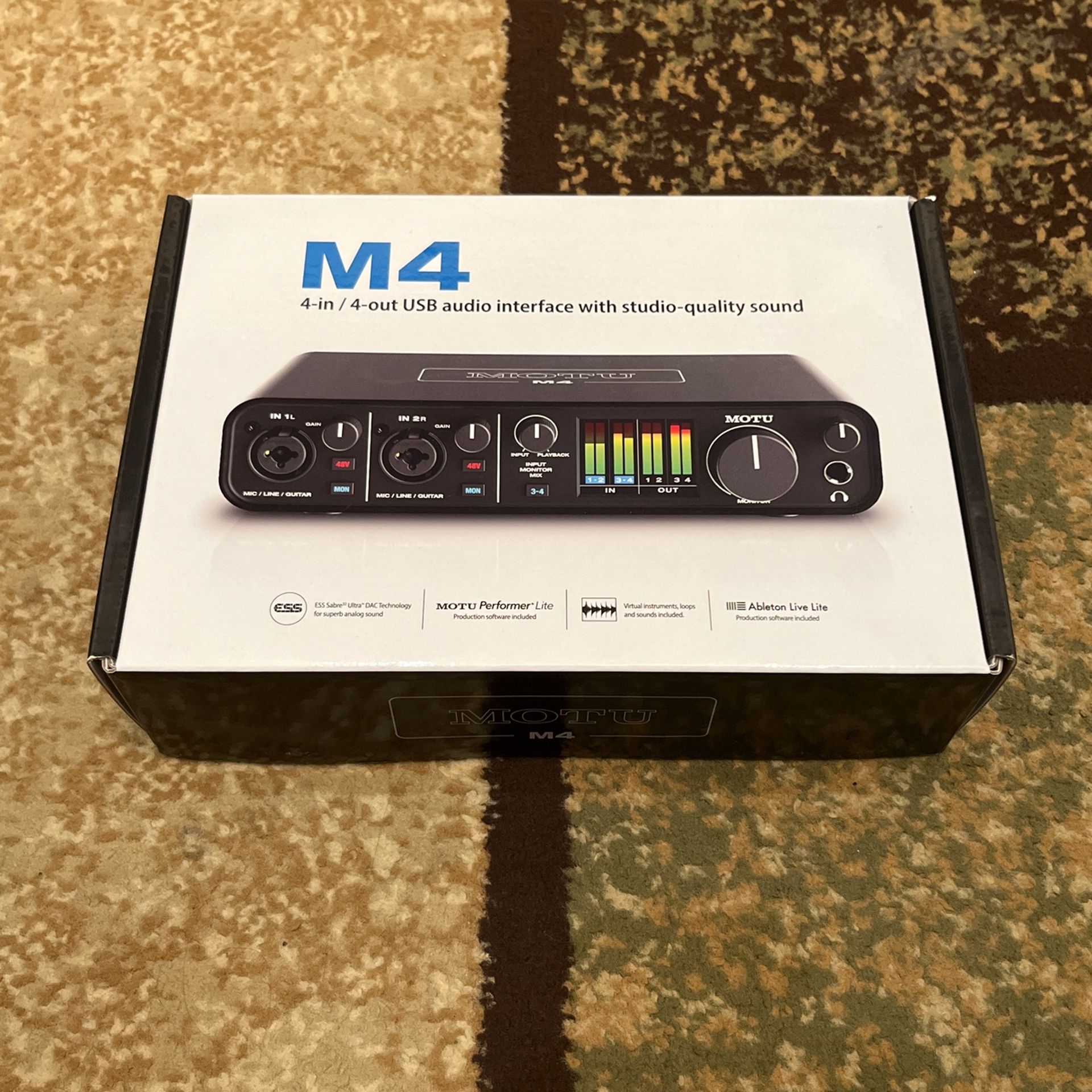 MOTU M4 USB-C Audio Interface